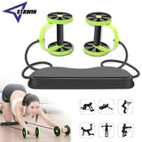 Ab Roller for Abs Workout Multifunctional Thicker Ab Roller Wheel Exercise Equipment Easy To Use Ab Roller Body Shaping for Gym