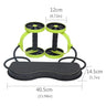 Ab Roller for Abs Workout Multifunctional Thicker Ab Roller Wheel Exercise Equipment Easy To Use Ab Roller Body Shaping for Gym