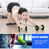 Ab Roller for Abs Workout Multifunctional Thicker Ab Roller Wheel Exercise Equipment Easy To Use Ab Roller Body Shaping for Gym