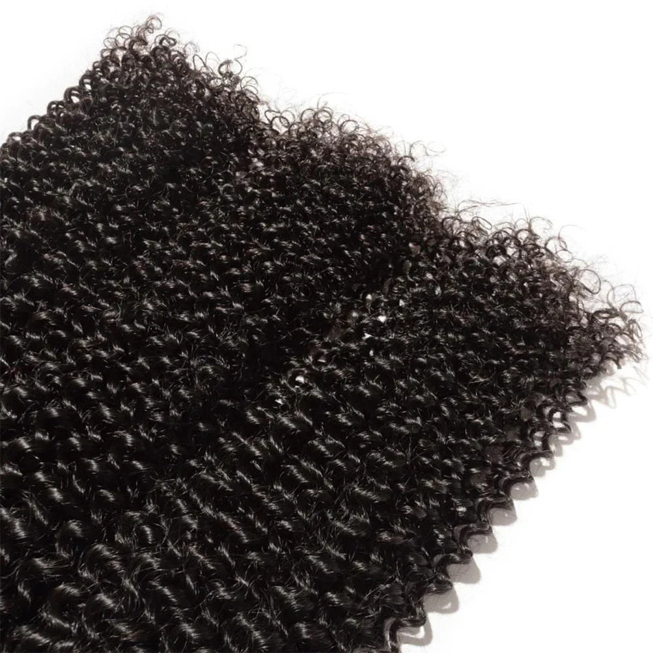 30 32 Inches Long Curly Natural Human Hair 100 Roots Real Natural Hair Bundles Kinky Curls Extensiones De Cabello Para Mujeres