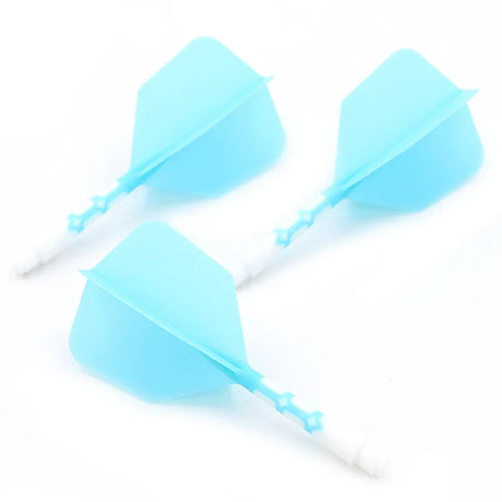 CUESOUL 929 New Launch ROST T19 Integrated Dart Shaft and Flights Big Wing Shape Ice Color-28/33mm