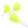 CUESOUL 929 New Launch ROST T19 Integrated Dart Shaft and Flights Big Wing Shape Ice Color-28/33mm