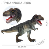 Jurassic Dinosaur Indominus Rex Tyrannosaurus Velociraptor Animals Model Action Figures Simulation Brontosaurus Stegosaurus Toys