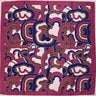 Spanish-style oversized print handkerchief