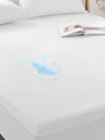 Waterproof Mattress Protector Cover Breathable Noiseless Soft Washable Polyester Fitted Sheet With Deep Pocket for Home