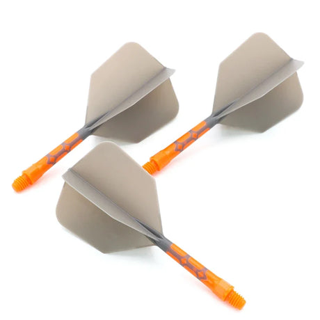 CUESOUL 929 New Launch ROST T19 Integrated Dart Shaft and Flights Big Wing Shape Ice Color-28/33mm