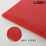 Original LOKI RXTON 1 Table Tennis Rubber RXTON-1 Allround Spin Control Ping Pong Sponge Ping Pong Rubber with Powerful Elastic