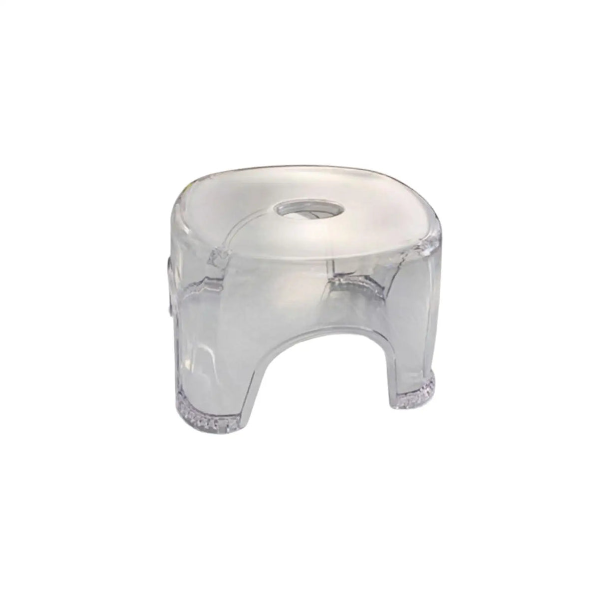 Acrylic Bathroom Shower Non-slip Stool Transparent Small Low Stool for Kids Home Living Room Bathroom Simple Modern Furniture