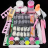 Acrylic Nail Set Professional Nail Set Novice Special Nail Set Powder Sparkling Powder Nail Extension Liquid Nail Decoration Too