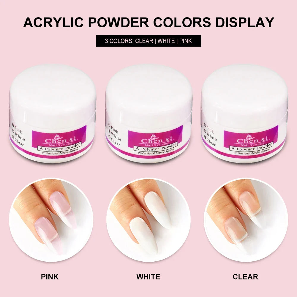 Acrylic Nail Set Professional Nail Set Novice Special Nail Set Powder Sparkling Powder Nail Extension Liquid Nail Decoration Too