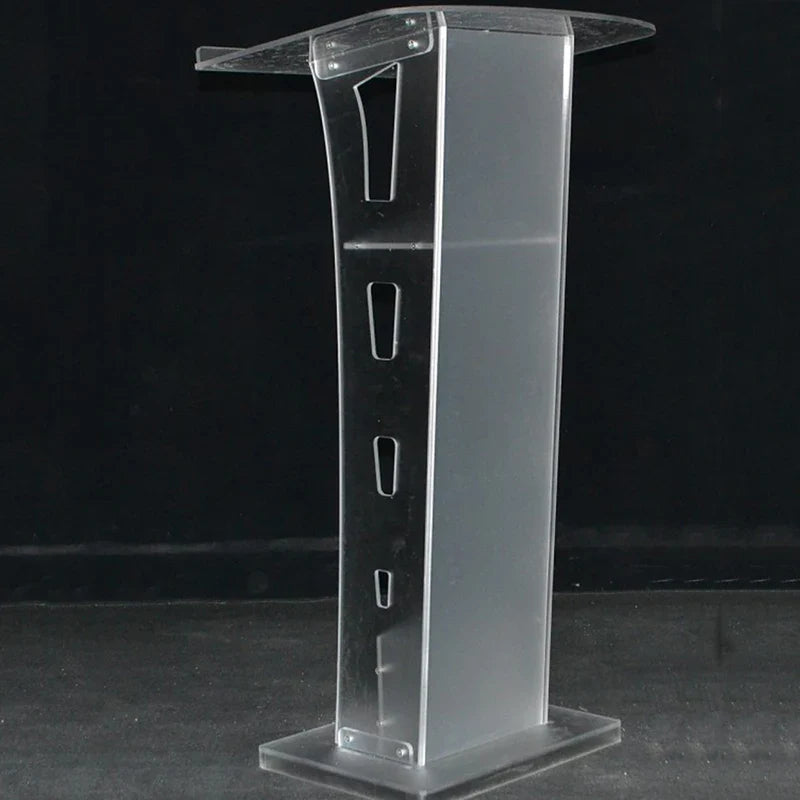 Acrylic Podium Plexiglass Pulpit School Church Lectern Modern Clear Thick Acrylic Podium Lectern Church Pulpit