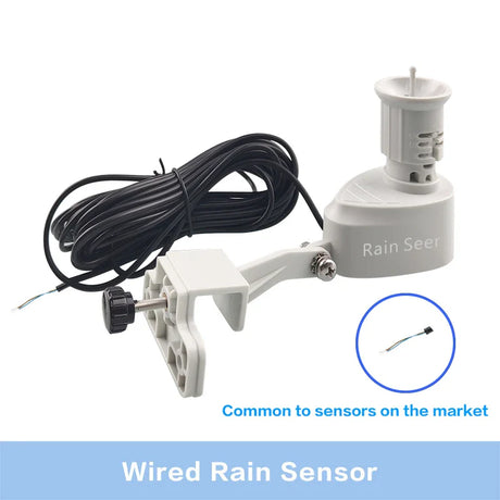 Rain Seer Wired Rainfall Sensor Home Garden Connected Devices Kit Irrigation Water Timer Can Connect Electromagnetic Valve