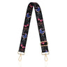 Adjustable Bag Strap Bag Part Accessories for Handbags Guitar Strap Wide Rainbow Shoulder Strap Replacement Purse Strap for Bag