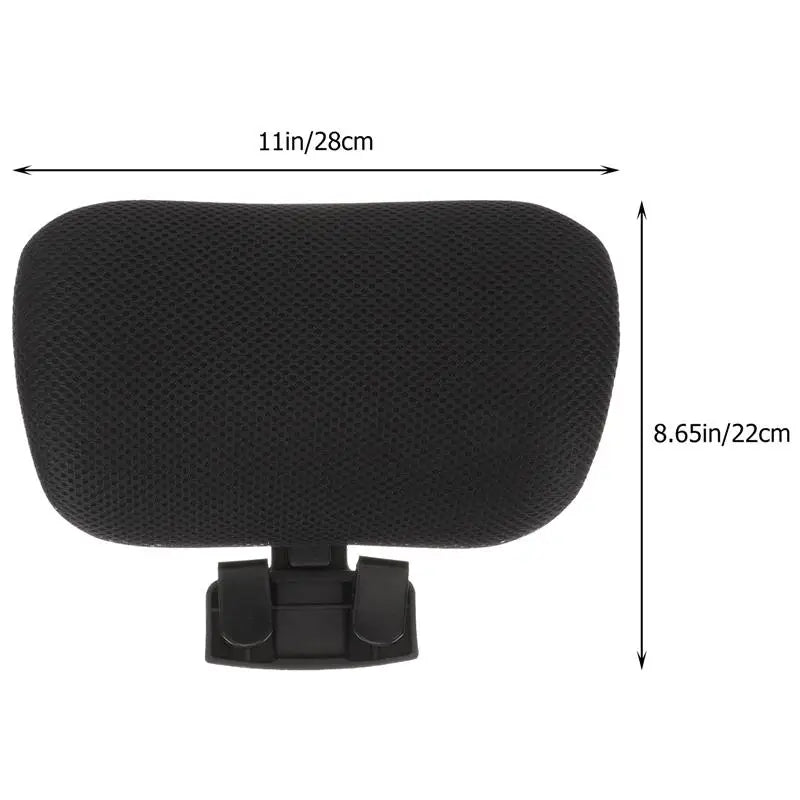 Adjustable Chair Head Pillows Computer Cushion Neck Protection Headrests Tables Chairs Comfortable Height Fabric Office parts