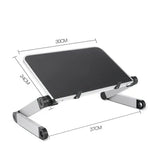 Adjustable Folding Laptop Desk Portable for Bed Table Notebook Cooler Fan Stand Multifunctional Computer Table Lap Office Desk