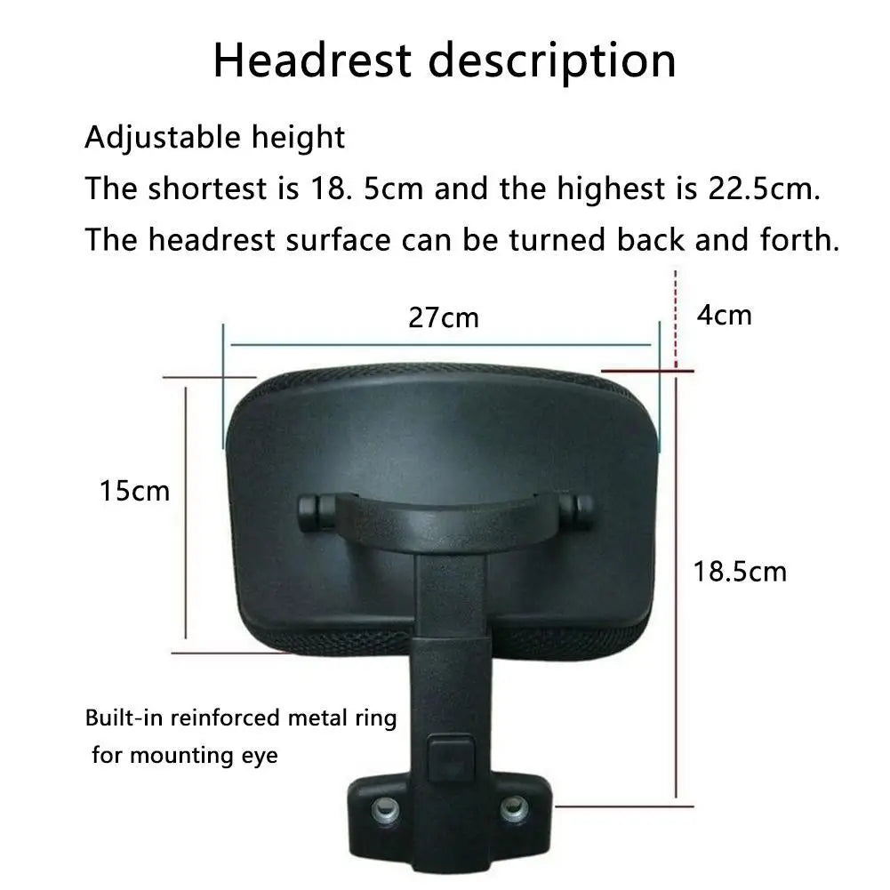 Adjustable Headrest for Office Chair Swivel Lifting Computer Chair Neck Protection Pillow Headrest for Chair Office Accessories