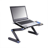 Adjustable Laptop Desk Ergonomic Portable TV Bed Lapdesk Tray PC Table Stand Notebook Table Sofa Desk Stand With Mouse Pad