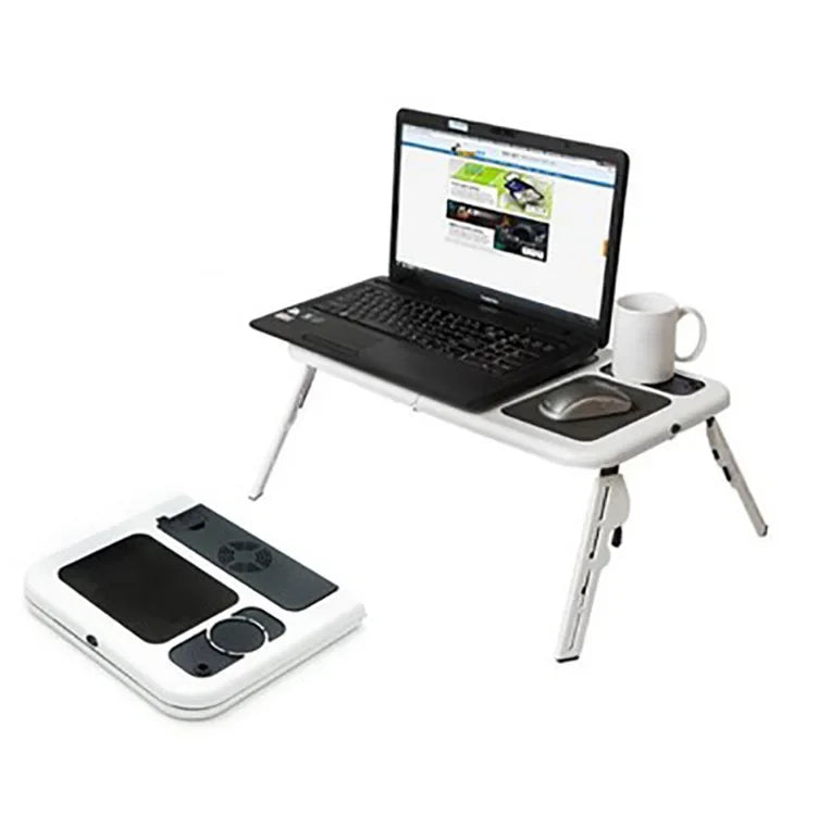 Adjustable Laptop Desk Ergonomic Portable TV Bed Lapdesk Tray PC Table Stand Notebook Table Sofa Desk Stand With Mouse Pad