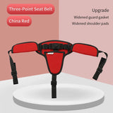 Adjustable five-point baby seat belt stroller stroller high chair dining chair child baby seat belt fixed belt seat belt