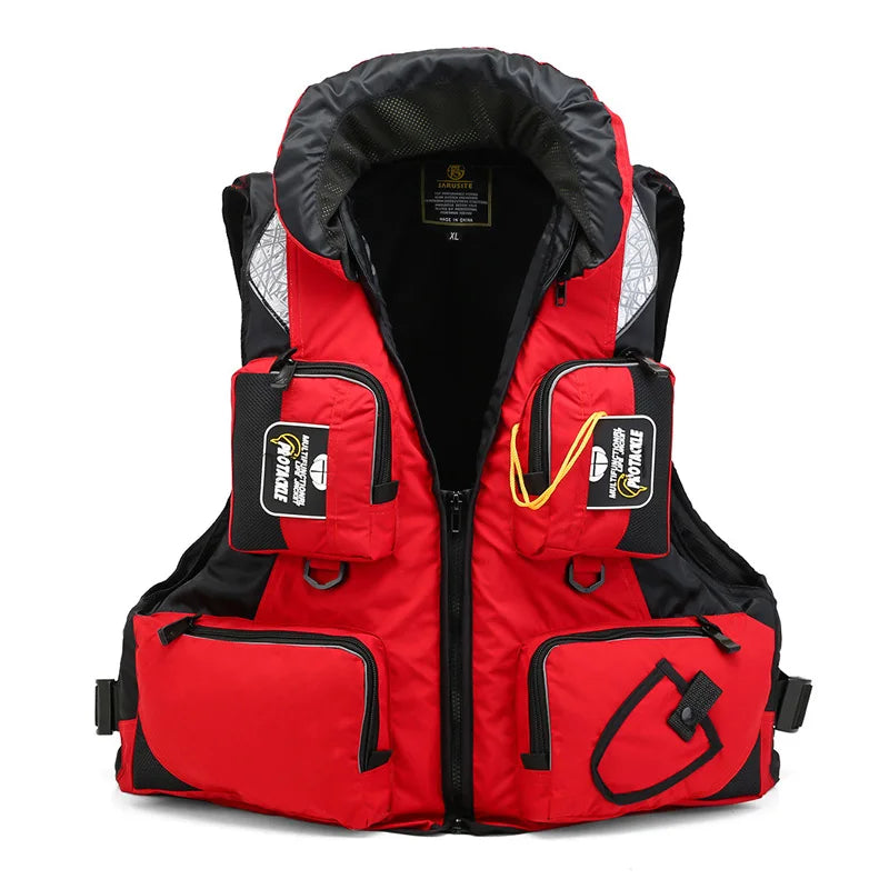 Adult Life Jacket Adjustable Buoyancy Aid Swimming Boating Sailing Fishing Water Sports Safety Life Man Jacket Vest