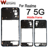 6.5" Middle Frame For Oppo Realme 7 5G MiddleFrame Replacement Parts RMX2111 For Realme 7 5G Middle Frame