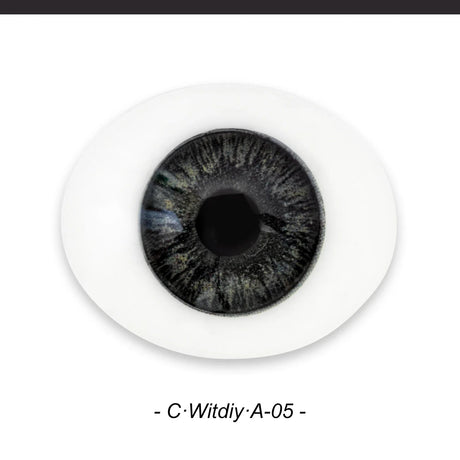 Witdiy high quality doll glass eyes for sale/boat type/handmade/12mm/14mm/18mm/20mm/22mm/24mm for reborn/BJD dolls