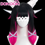 Columbina Wig【110~120CM】 Game Genshin Impact DokiDoki Fatui Harbinger Cosplay Wig Cosplay Columbina Wig Christmas