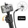 5.5MM/8.5MM 2.0MP 180 Degree Steering Industrial Borescope Endoscope Cars Inspection Camera With 6 LED for iPhone Android PC