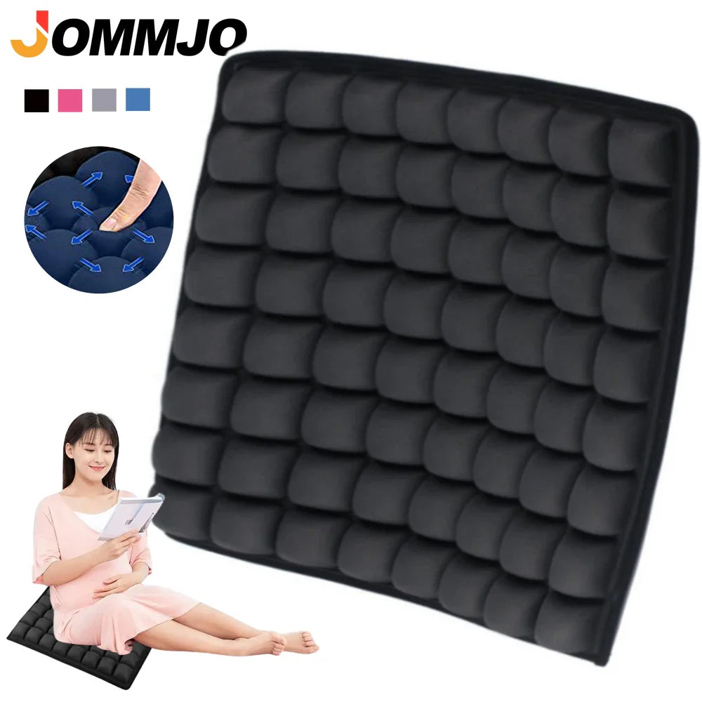 Air Cushion Portable Car Seat Office Chair Wheelchair Pad Anti Bedsore Orthopedics Pain Pressure Relief Cushion Camping Seat Mat