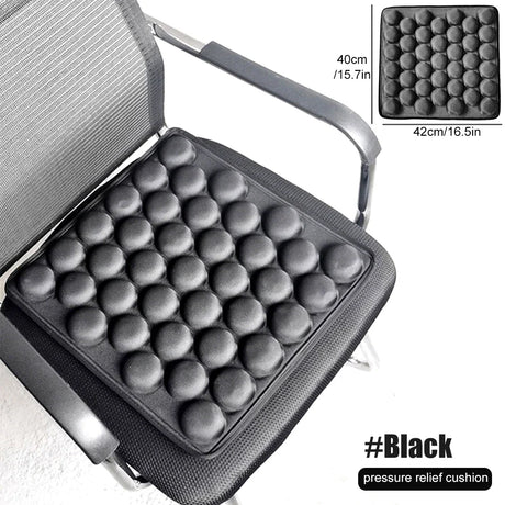 Air Cushion Portable Car Seat Office Chair Wheelchair Pad Anti Bedsore Orthopedics Pain Pressure Relief Cushion Camping Seat Mat