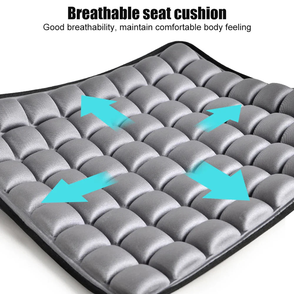 Air Cushion Portable Car Seat Office Chair Wheelchair Pad Anti Bedsore Orthopedics Pain Pressure Relief Cushion Camping Seat Mat