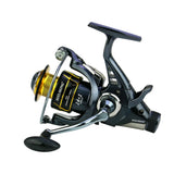 All Metal 4.9:1/5.2:1 Spinning Fishing Reel Freshwater/Saltwater Carp Fishing Reel Ahead/Post Double Brake Smooth Casting Reel