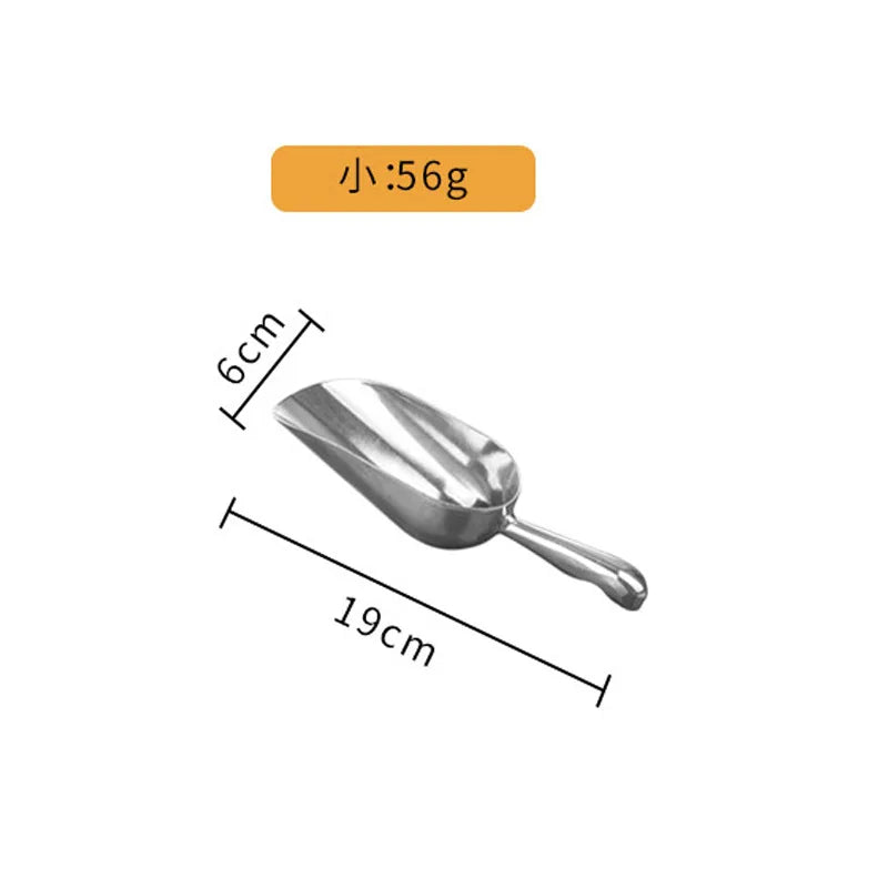 Aluminum Alloy Kitchen Novel Kitchen Accessories Ice Shovel Pastry and Bakery Accessories Dried Fruit Spatula Bakeware Dining