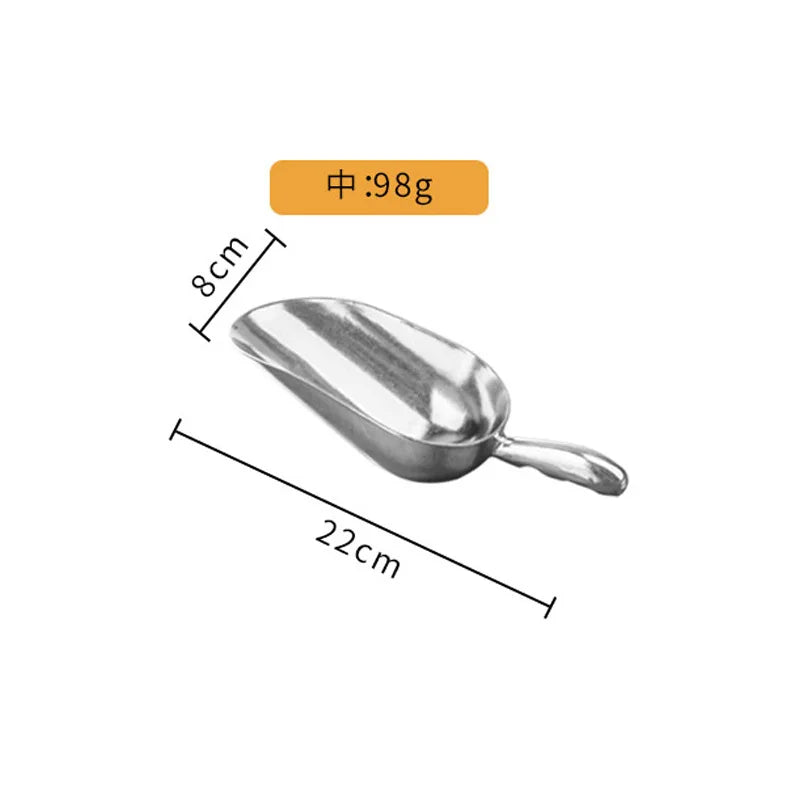 Aluminum Alloy Kitchen Novel Kitchen Accessories Ice Shovel Pastry and Bakery Accessories Dried Fruit Spatula Bakeware Dining