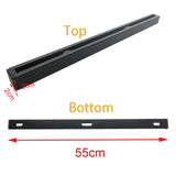 Aluminum Kayak Slide Track Rails Bracket Accessories Fishing Rod Rack Holder Mounting Base Tackle Canoe Inflatable Marine Boat