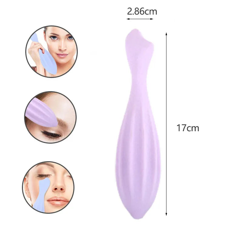 Alwafore Face Roller Silicone Face Massager for Face Body Facial Skin Lifting Wrinkle Remove Beauty SPA Care Tools