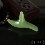 Amber Resin Wax Triangle Foot Feet Massager Gua Sha Acupuncture Shiatsu Tool Gua Sha Scraping Massage Instrument Therapy Massage