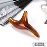 Amber Resin Wax Triangle Foot Feet Massager Gua Sha Acupuncture Shiatsu Tool Gua Sha Scraping Massage Instrument Therapy Massage