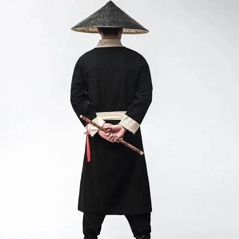 Ancient Chinese Male Hero Costume Traditional Swordsman Clothing Vintage Martial Arts Assassin Cosplay Dress Men Women Hanfu