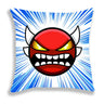 Angry Geometry Dash Print Pillow Case Cartoon Cushion Covers For Sofa Bed Home Decorative Pillow Covers Kids Pillowcases 45*45cm