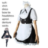 Anime CALL OF THE NIGHT Nanakusa Nazuna Cosplay Costume Aldult Unisex Cool Cloak Jacket Denture Wig Loli Maid Halloween Suit