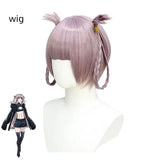 Anime CALL OF THE NIGHT Nanakusa Nazuna Cosplay Costume Aldult Unisex Cool Cloak Jacket Denture Wig Loli Maid Halloween Suit