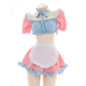 Anime Cute Maid Cosplay Costumes Women Skirt Maid Underwear Suit Apron Dress Sexy Erotic Kawaii Cafe Costume Halloween Clothing