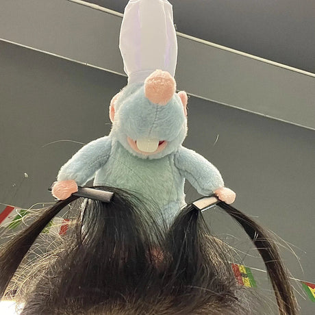 Anime Disney Ratatouille Hairband Cartoon Plush Doll Headband Wide-Brimmed Hairpin Photo Headdress Creativity Girl Toy Gifts