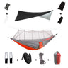 Anti Outdoor Camping Hammock With Mosquito Net And Rain Tent Equipment Supplies Shelters Camp Bed Survival Portable Hammock