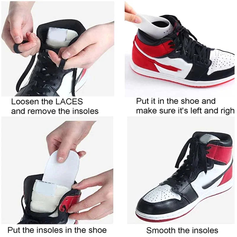 Anti Shoe Crease Protector Accessories for Shoes Accesories 10 Pairs Sticker Women Dropshipping Stretchers Men Sports Sneakers