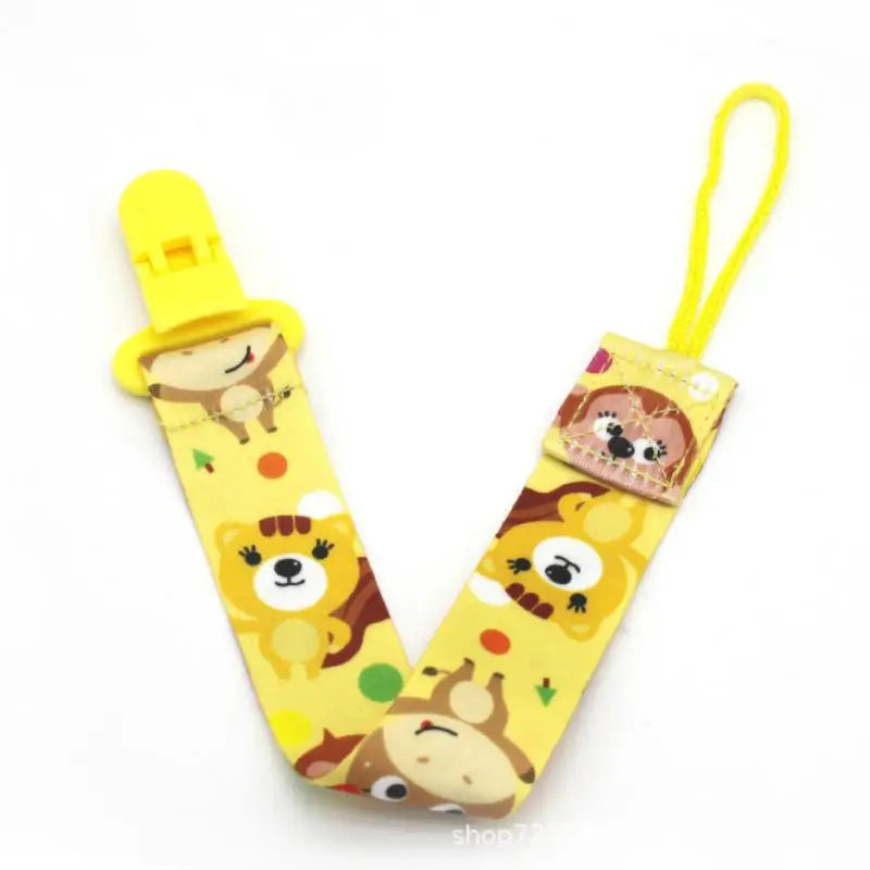 Anti-lost Chain 29cm Cartoon Cute Portable Animal Pattern Supplies Nipple Belt -shaped Clip