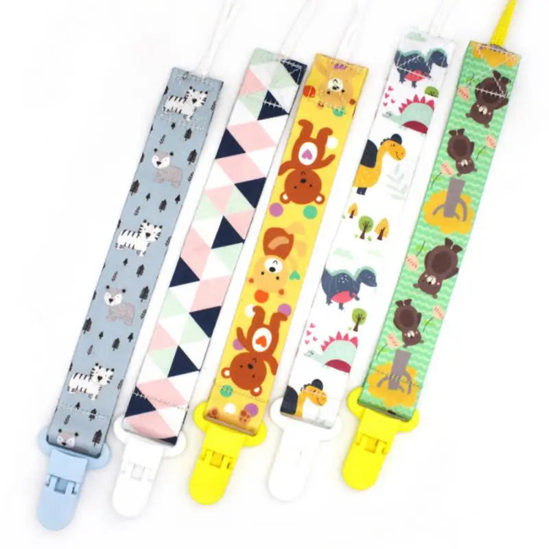 Anti-lost Chain 29cm Cartoon Cute Portable Animal Pattern Supplies Nipple Belt -shaped Clip