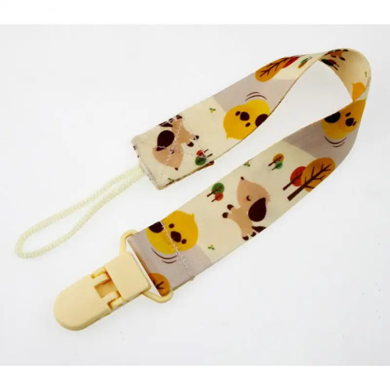 Anti-lost Chain 29cm Cartoon Cute Portable Animal Pattern Supplies Nipple Belt -shaped Clip