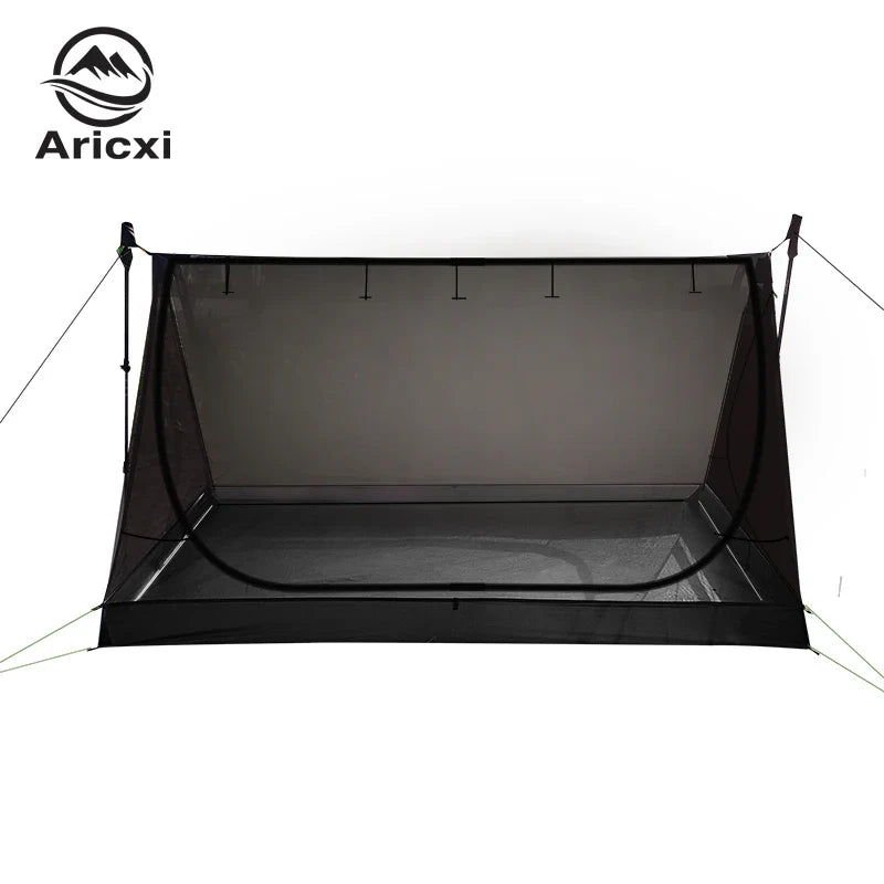 Aricxi Outdoor bushcraft inner tent 2 Person 40D Silnylon Ultralight rodless tarp Inner Tent